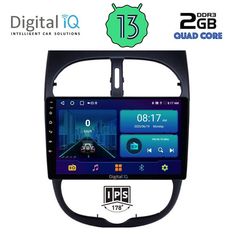 DIGITAL IQ BXB 1506_GPS (9inc) MULTIMEDIA TABLET for PEUGEOT 206 mod. 1998-2006 | Pancarshop