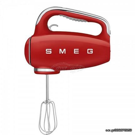 Smeg HMF01RDEU Μίξερ Χειρός 250W Κόκκινο