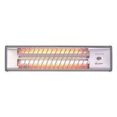 Θερμάστρα μπάνιου χαλαζία επίτοιχη 1200W με 3 βαθμίδες ισχύος & περιστροφικός διακόπτης με κορδόνι