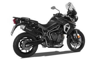 Hp Corse Εξάτμιση Τελικό 4-TRACK R BLACK Triumph Tiger 800 2018 - 2019