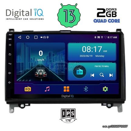 DIGITAL IQ BXB 1400_GPS (9inc) MULTIMEDIA TABLET OEM MERCEDES A – B -SPRINTER – VITO mod. 2007>