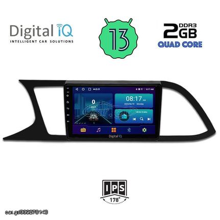 DIGITAL IQ BXB 1575_GPS (9inc) MULTIMEDIA TABLET OEM SEAT LEON mod. 2012-2021