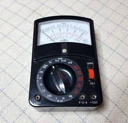 Central CT-500 Vintage Αναλογικο Πολυμετρο απο Βακελιτη