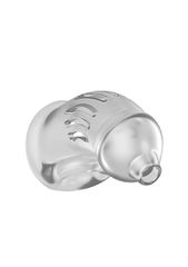 Mancage Model 29 - TPE Chastity Cage - Transparent-thumb-1