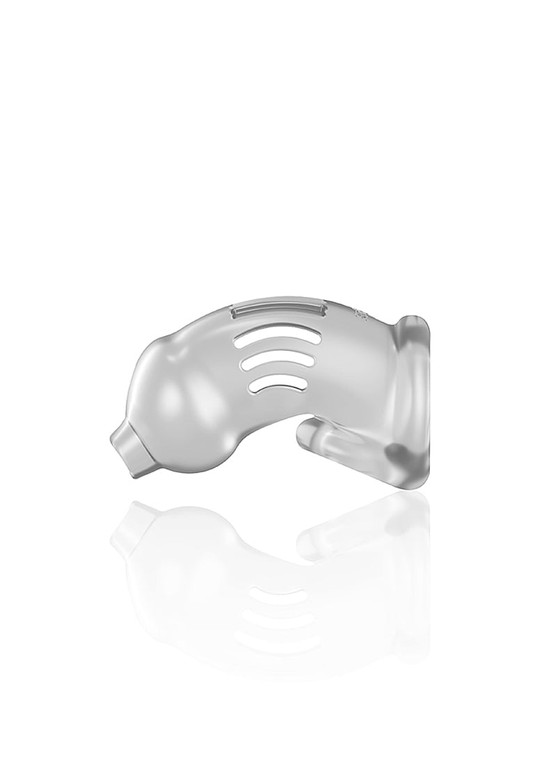 Mancage Model 29 - TPE Chastity Cage - Transparent