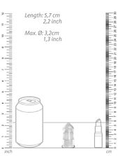 Mancage Model 29 - TPE Chastity Cage - Transparent-thumb-7