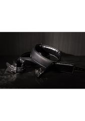 Ouch Hand and Thigh Cuffs Set - Black-thumb-4