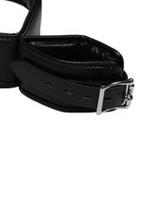 Ouch Hand and Thigh Cuffs Set - Black-thumb-5