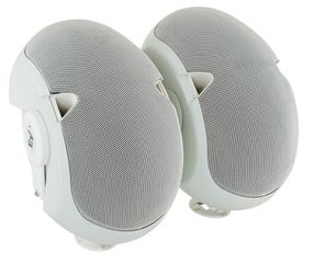 ElectroVoice EVID 6.2 Dual 6" 2‑way surface-mount loudspeaker (WHITE) Pair - ELECTRO VOICE
