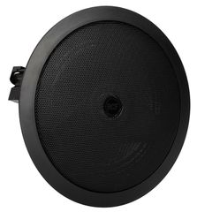 RCF PL6X Black Coaxial Ceiling Speaker 12Wrms 100V - RCF