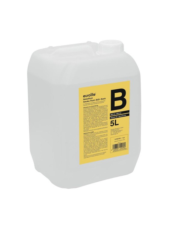 EUROLITE Smoke Fluid -B2D- Basic 5L - Eurolite