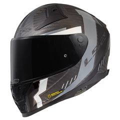 ΚΡΑΝΟΣ F/F LS2 VECTOR II C GRID 22.06 MAT BLACK/GREY M