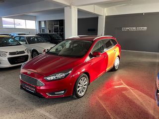 Ford Focus 2015 TITANIUM,CLIMA,ΔΕΡΜΑ!-thumb-1
