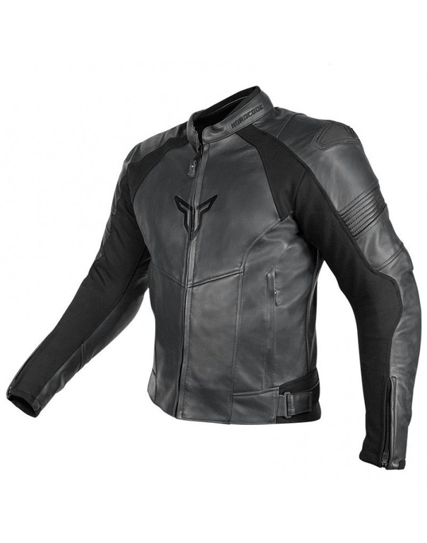 Nordcode Racer Leather Jacket Black