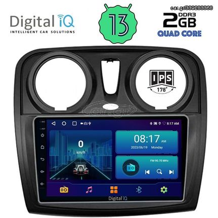 DIGITAL IQ BXB 1112_GPS (9inc) MULTIMEDIA TABLET OEM DACIA DOKKER 2012