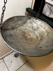 Μπρούτζινο και χαλκό καντάρι vintage decor