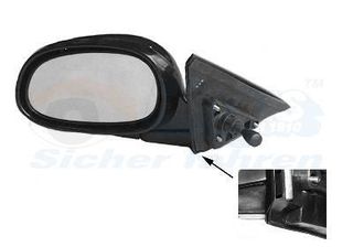 ΚΑΘΡΕΦΤΗΣ ΜΗΧΑΝΙΚΟΣ (CONVEX GLASS) ΔΕΞΙΑ για HONDA CIVIC H/B 1992-1996 (EG/EH/EJ)