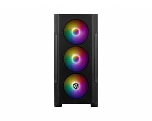 MSI MAG FORGE M100A computer case Micro Tower Black, Transparent-thumb-2