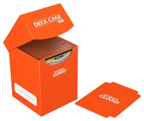 Ultimate Guard Deck Case 100+ Standard Size Orange-thumb-1