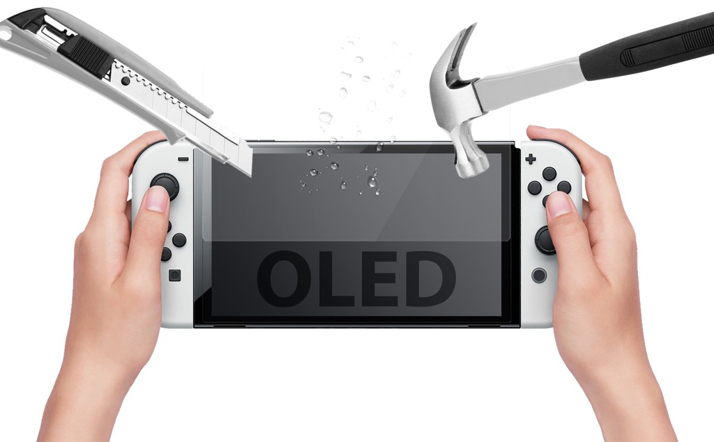 Subsonic Switch Oled Super Screen Protector - Tempered Glass 9H Hd / Nintendo Switch