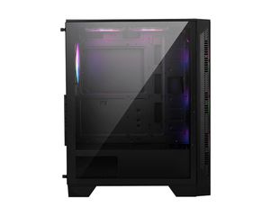 MSI MAG FORGE 120A AIRFLOW computer case Midi Tower Black, Transparent-thumb-1