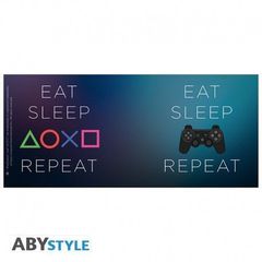 PLAYSTATION - Mug - 320 ml - Eat Sleep Repeat-thumb-1