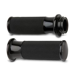 Arlen Ness Χειρολαβές / Grips μοτοσυκλέτας για Harley Davidson Fusion billet smooth grips black