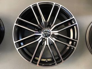 ΖΑΝΤΕΣ CESAM SPORT SKY 7X16 4X100 ET35 MATT DULL BLACK POLISHED