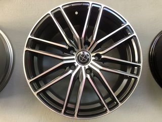 ΖΑΝΤΕΣ CESAM SPORT SKY 7.5X17 5X120 ET35 MATT DULL BLACK POLISHED