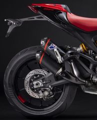 Termignoni Homologated Black Carbon Dual (Monster 937/950) & mivv decat