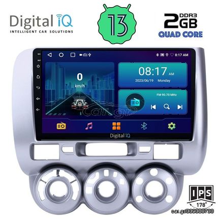 DIGITAL IQ BXB 1210_GPS A/C (9inc) MULTIMEDIA TABLET OEM HONDA JAZZ mod. 2002-2008