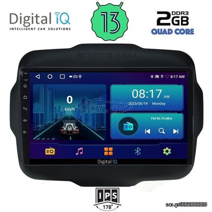 DIGITAL IQ BXB 1290_GPS (9inc) MULTIMEDIA TABLET OEM JEEP RENEGADE  mod. 2014