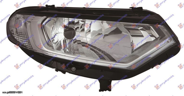 Φανάρι Εμπρός Ηλεκτρικός   (H4) Με Φως Ημέρας LED (Ε) (DEPO) / FORD ECOSPORT 13-17 / CN15-13W030-BG - Δεξί - 1 Τεμ