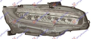 Φανάρι Εμπρός FULL LED (Ε) (DEPO) / HONDA CIVIC SEDAN 16-22 / 33100-TET-H11 - Δεξί - 1 Τεμ