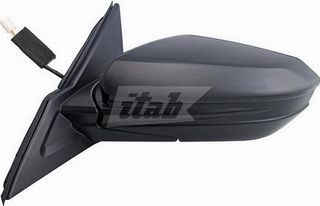 Carro ΚαθρέφτηΣ ΗΛΕΚΤΡΙΚΟΣ ΘερμαινόμενοΣ Βαφόμενος (Α Ποιότητα) (ASPHERICAL GLASS) κατάλληλο για HONDA CIVIC SEDAN 2016-2022 (FC/FK) / 76258-TGL-G22 - Αριστερό - 1 Τεμ