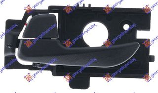 Χερούλι Πόρτας Πίσω Έσω Μαύρο / HYUNDAI i10 13-16 / 83610-B4000-PYN - Αριστερό - 1 Τεμ