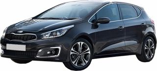 Carro Δίχτυ Προφυλακτήρα Εμπρός κατάλληλο για KIA CEED 2015-2018 (JD) / 86560-A2600 - 1 Τεμ