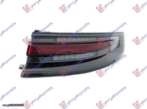 Φανάρι Πίσω Έξω Φιμέ LED (ULO) / PORSCHE PANAMERA 16- / 973945091 - Αριστερό - 1 Τεμ