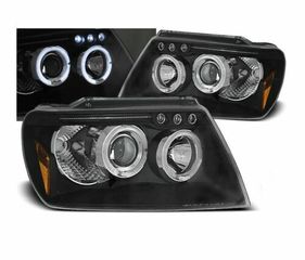 ΦΑΝΑΡΙΑ ΕΜΠΡΟΣ CHRYSLER JEEP GRAND CHEROKEE 99-05.05 ANGEL EYES BLACK eautoshop gr 