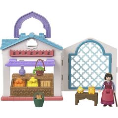 Disney Wish - Mini Doll Playset - Dahlia’s Rosas Marketplace (HRH74) / Toys