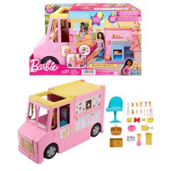 Barbie - Lemonade Truck with 25pcs. (HPL71) / Toys