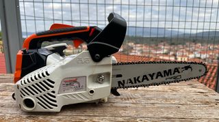 Κλαδευτικό Αλυσοπρίονο Βενζίνης Nakayama PC3600 1.4hp 2.9kg με Λάμα Carving 25cm