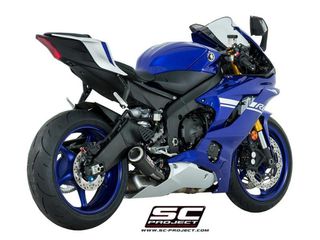 Εξάτμιση Τελικό Sc Project CR-T Carbon  Yamaha YZF R-6 2021 - 2023 Racing Version Χαμηλή Τοποθέτηση