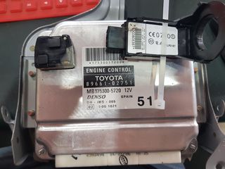 ΕΓΚΕΦΑΛΟΣ ΜΕ ΚΛΕΙΔΙ ΚΑΙ ΙΜΟΜΠΙΛΑΙΖΕΡ ΓΙΑ TOYOTA   COROLLA/COROLLA VERSO   1.6/1.8   2002-2007   