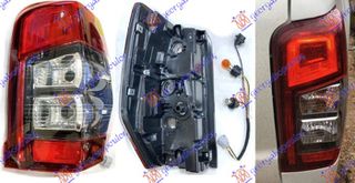 ΦΑΝΟΣ ΠΙΣΩ (LED"2/PY21W/W16W) (LED ΣΕ ΣΧΗΜΑ Ο) (ΤΥΠΟΥ ICHIKOH) (ΤΑΥΛΑΝΔΗ) ΔΕΞΙΑ για MITSUBISHI P/U L200 2019-2024 (KJ/KK/KL)