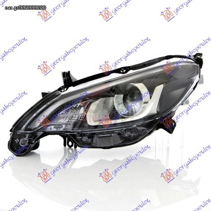 ΦΑΝΟΣ ΕΜΠΡΟΣ ΗΛΕΚΤ. (H1R2) ΜΕ ΦΩΣ ΗΜΕΡΑΣ LED (VALEO) για PEUGEOT 108 14-