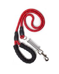 ΟΔΗΓΟΣ ΣΚΥΛΟΥ ΜΕ ΕΛΑΤΗΡΙΟ 120cm ΜΑΥΡΟ