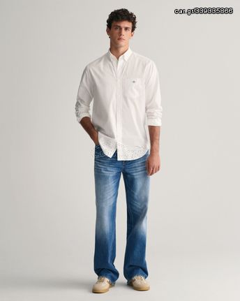 Gant Ανδρικό Πουκάμισο Poplin Regular Fit 3000100-110