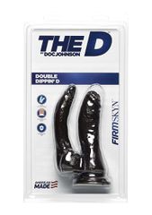 Doc Johnson Double Dippin' D - Double Realistic FIRMSKYN Dildo