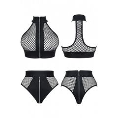 Dark Desire Bra with Short Set-thumb-5